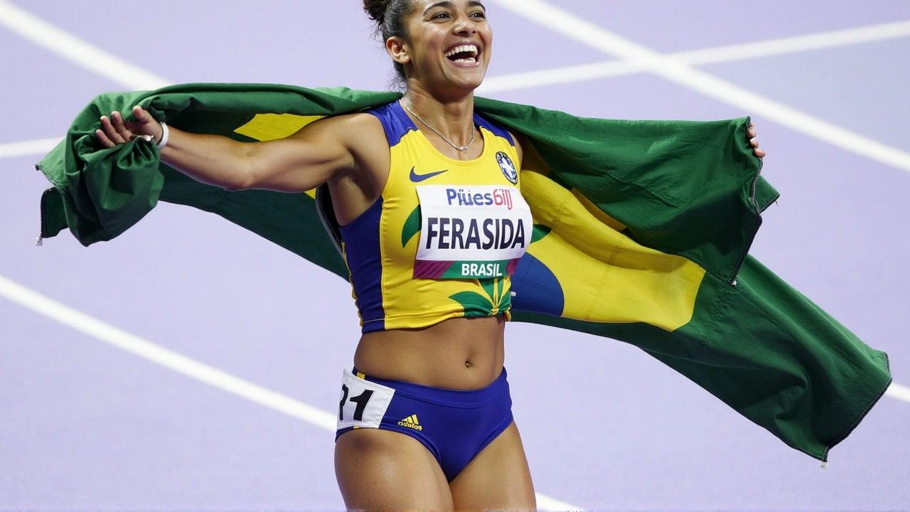 Fernanda Yara da Silva conquista ouro no atletismo paralímpico em Paris