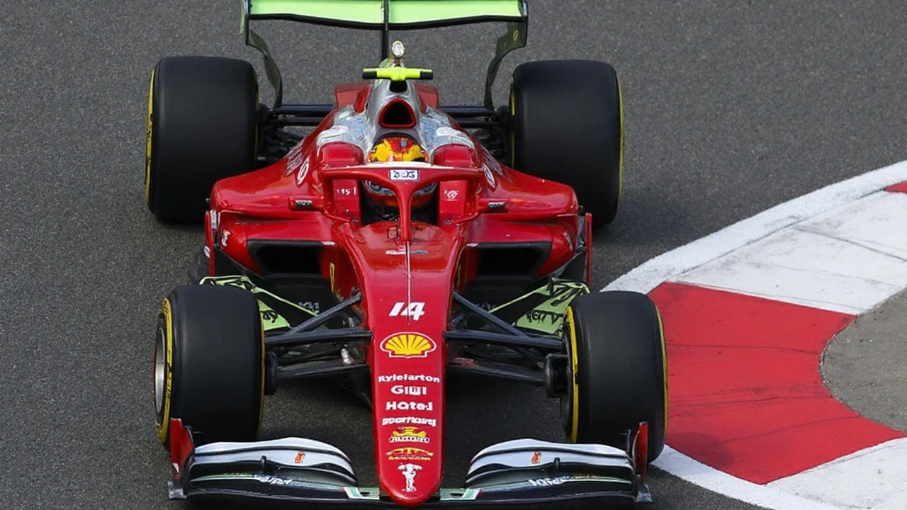 GP do Azerbaijão: Hamilton lidera 1-2 da Ferrari no TL2; McLaren sofre com toques no muro