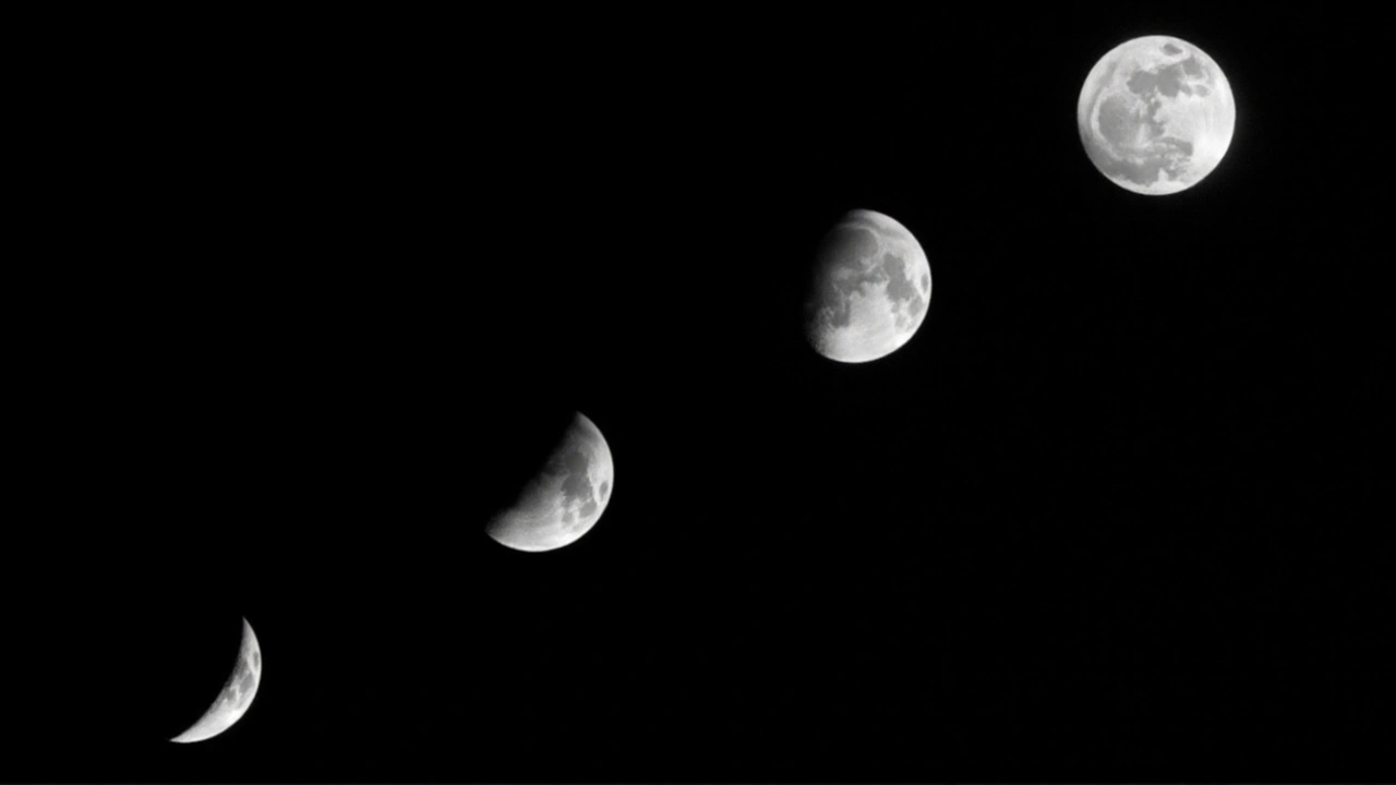 Lua crescente em 24/09/2025: como observar a fase delicada do céu