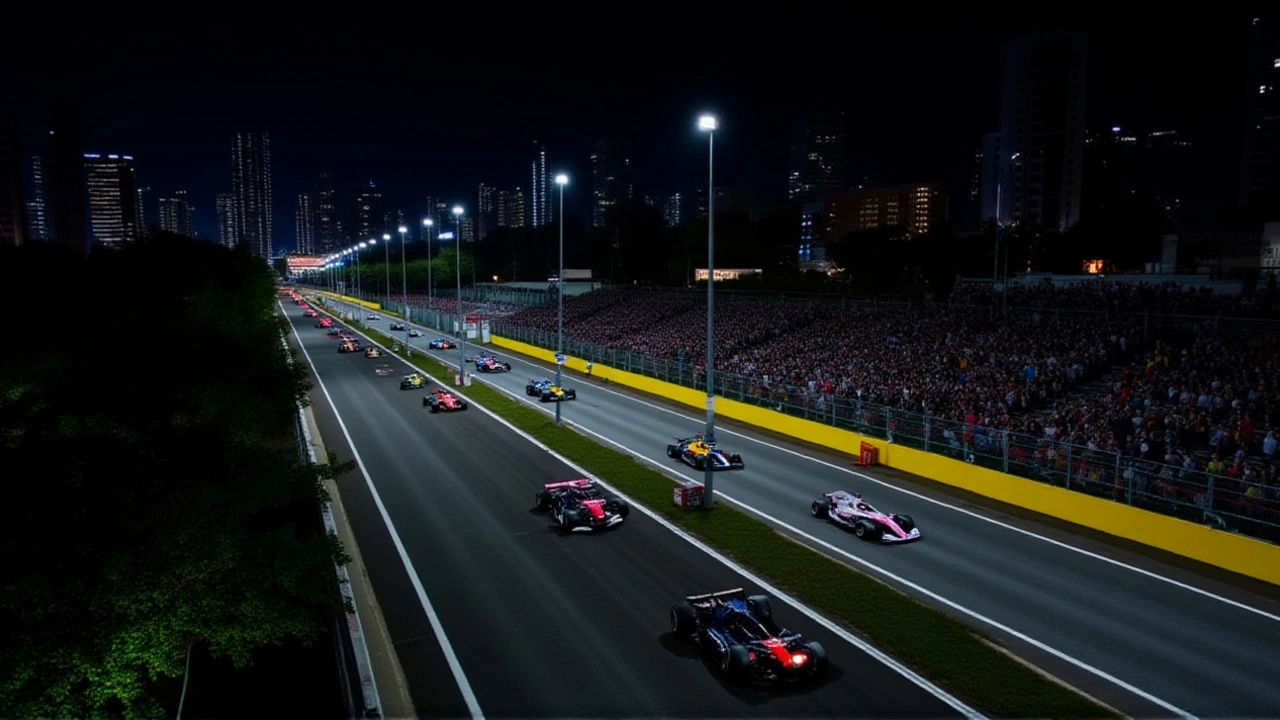 GP de Singapura 2025 traz sprint e nova parceria com a Singapore Airlines